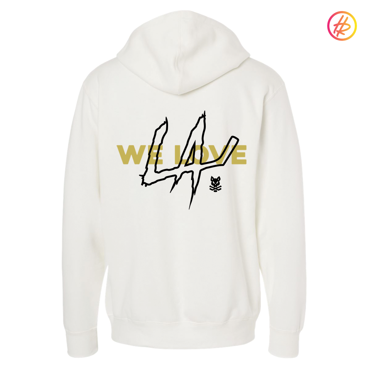 Hatty Ratty™ Hockey + WE LOVE LA Relief ADULT HOODIE